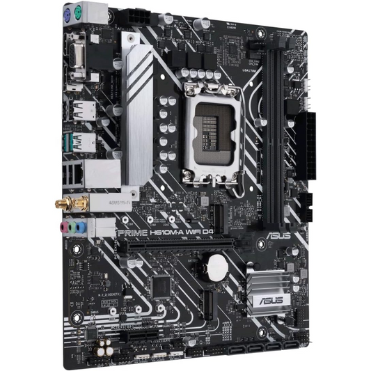 مازر بورد اسوس برايم H610M-A واي فاي D4، مقبس LGA 1700، ذاكرة DDR4