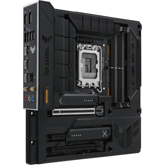 Asus TUF GAMING B760M-BTF Wi-Fi 6 Motherboard, LGA 1700 Socket, DDR5 Memory
