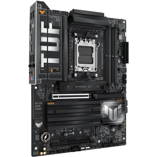 Asus TUF GAMING X870-PLUS WIFI 7 Motherboard, AM5 Socket, DDR5 Memory