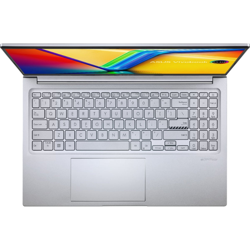 Asus Vivobook 15 X1505VA-L1019W 15.6 Inch Laptop, Intel Core i9-13900H, Intel Iris Xe Graphics, 16GB RAM, 1TB SSD