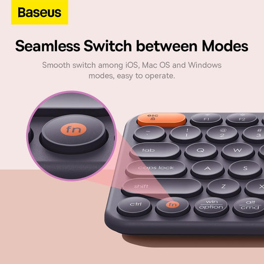 Baseus K01B Tri-Mode Wireless Keyboard