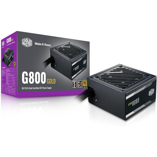Cooler Master G800 GOLD 800W PSU 80 PLUS Gold Non-Modular