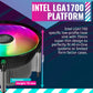 مروحة تبريد ARGB كولر ماستر I70C لمقبس LGA1700