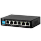 D-Link DES-F1006P-E Unmanaged PoE Switch, 6 Ports