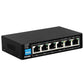 D-Link DES-F1006P-E Unmanaged PoE Switch, 6 Ports