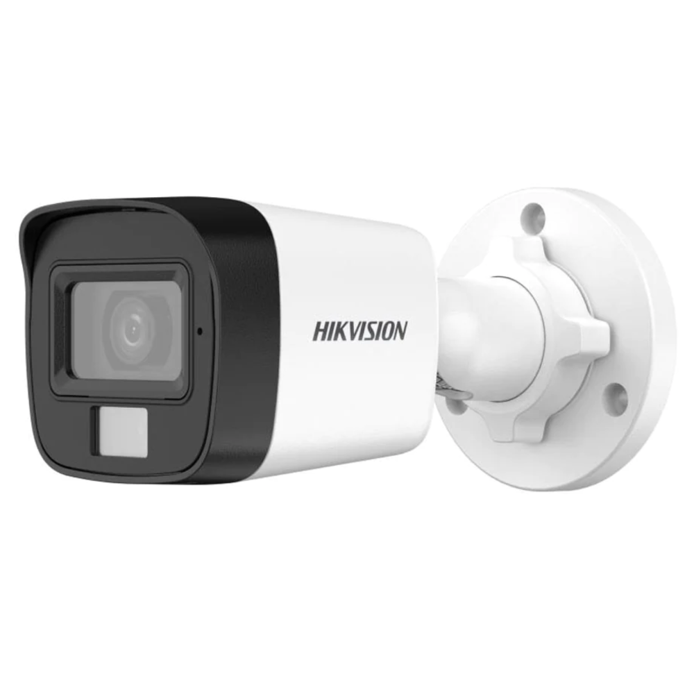 Hikvision DS-2CE16K0T-LPFS Outdoor Audio CCTV Camera, 3.6mm Lens