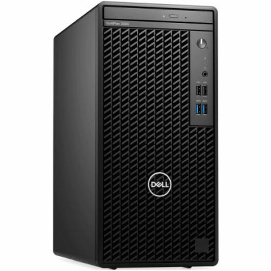 Dell OptiPlex 3000 Desktop Tower, Intel Core i5-12500, Intel UHD Graphics, 4GB RAM, 256GB SSD