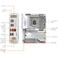 Gigabyte Z890 AORUS PRO ICE Wi-Fi 7 Motherboard, LGA 1851 Socket, DDR5 Memory