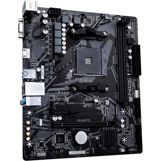 Gigabyte A520M K V2 Motherboard, AM4 Socket, DDR4 Memory