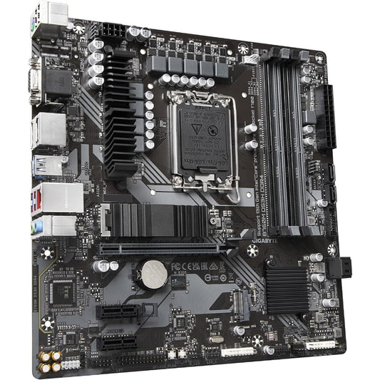 Gigabyte B760M DS3H Motherboard, LGA 1700 Socket, DDR4 Memory