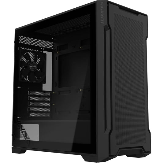 Gigabyte C102 Glass Mid-Tower PC Case with 2 Fans