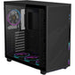 كيسة كمبيوتر ATX متوسطة ​​الحجم جيجابايت اوروس C400 جلاس مع 4 مراوح ARGB