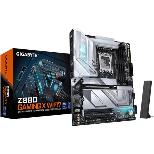 Gigabyte Z890 Gaming X Wifi 7 Motherboard, LGA 1851 Socket, DDR5 Memory