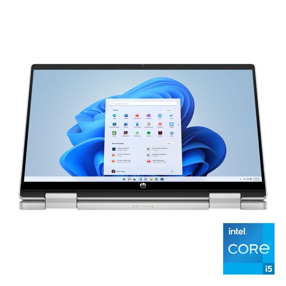 HP Pavilion x360 14-ek1019ne 14 Inch Laptop, Intel Core i5-1335U, Intel Iris Xe Graphics, 8GB RAM, 512GB SSD