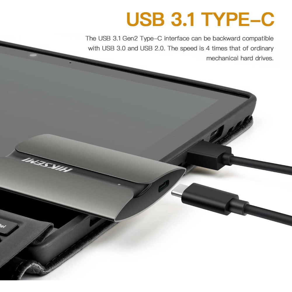 درايف SSD خارجي هيكسيمي T300S سعة 1 تيرابايت - سرعة 560 ميجابايت/ثانية