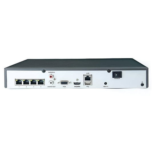 HiLook NVR-104MH-D/4P NVR, 4-Channels