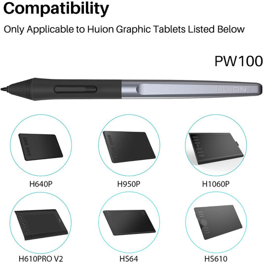 Huion PW100 Battery-Free Stylus Pen