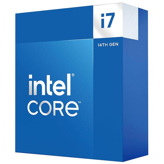 معالج انتل كور i7-14700K، عدد 20 نواة، 28 ثريدز، انتل UHD جرافيكس 770، LGA 1700