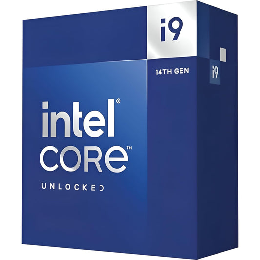 معالج انتل كور i9-14900K، عدد 24 نواة، 32 ثريدز، انتل UHD جرافيكس 770، LGA 1700
