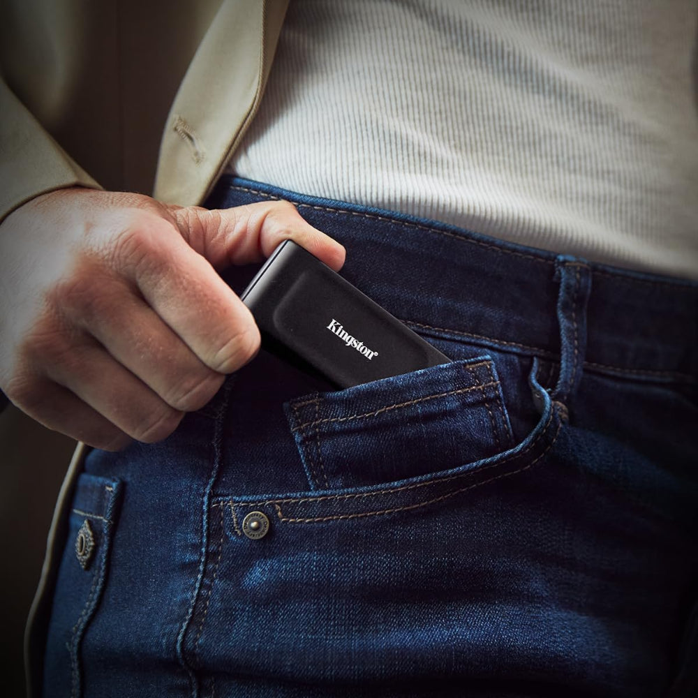 درايف SSD خارجي كينجستون ديجيتال XS1000 سعة 2 تيرابايت - سرعة 1050 ميجابايت/ثانية