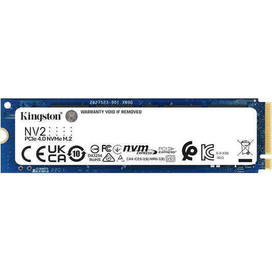 درايف NVMe M.2 SSD كينجستون NV2 سعة 1 تيرابايت - 3500 ميجابايت/ثانية