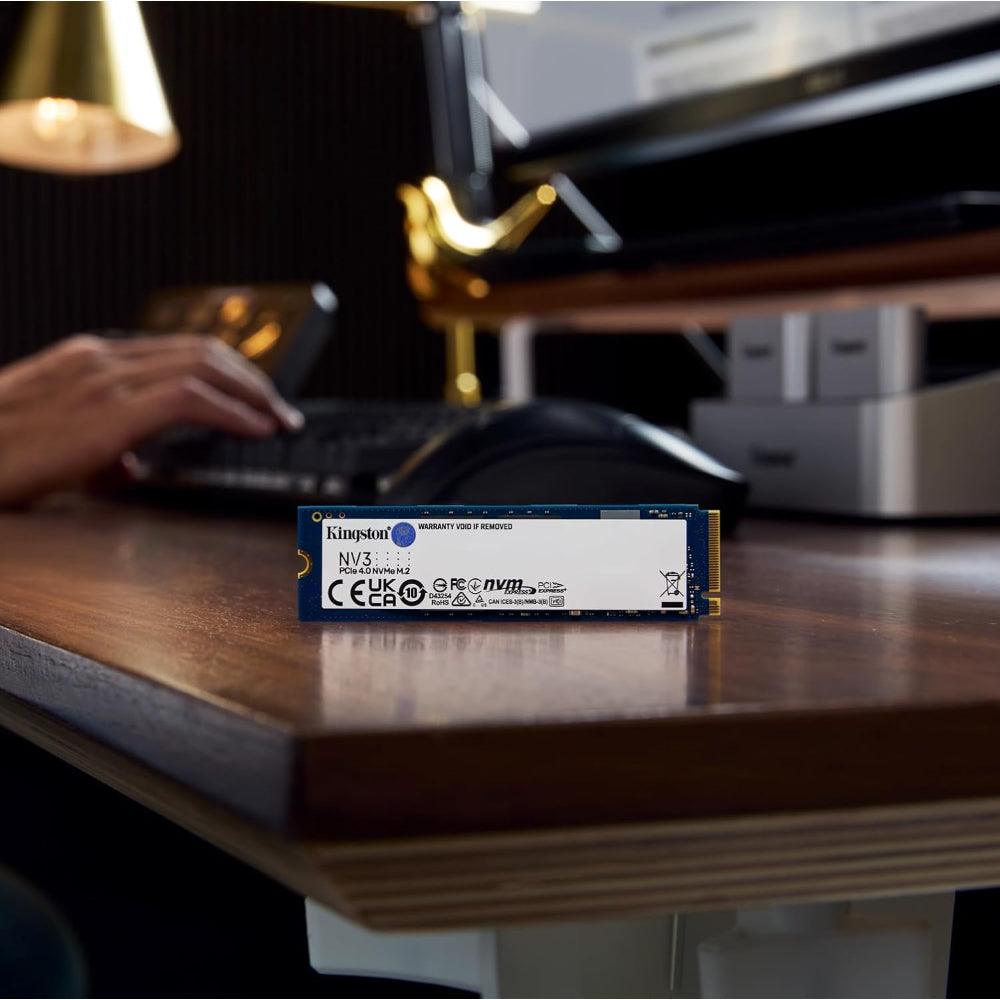 درايف NVMe M.2 SSD كينجستون NV3 سعة 1 تيرابايت - 6000 ميجابايت/ثانية