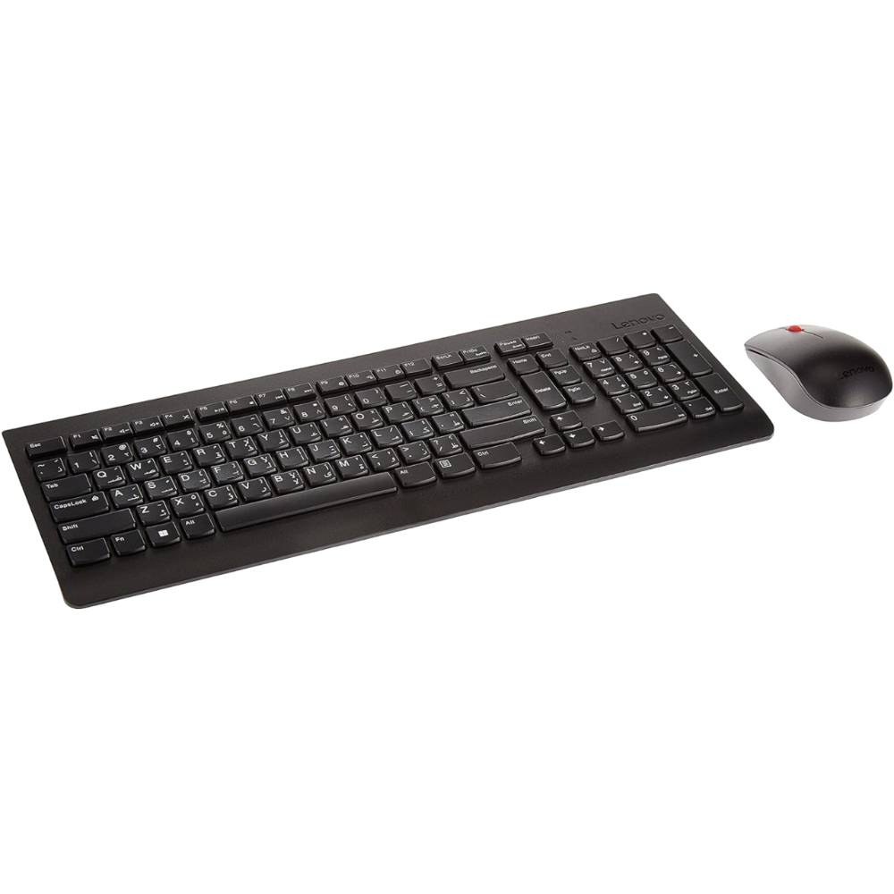 Lenovo Essential Wireless Keyboard and Mouse Combo, Arabic/English