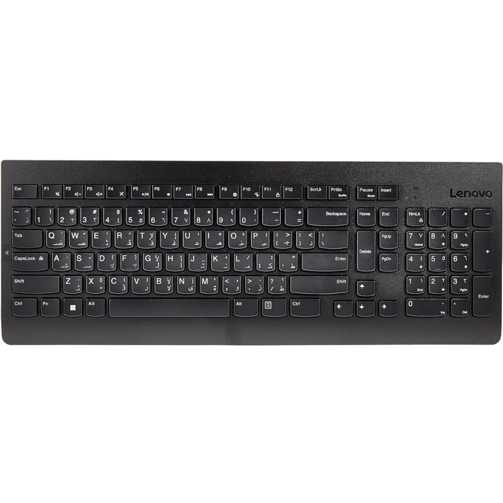 Lenovo Essential Wireless Keyboard and Mouse Combo, Arabic/English