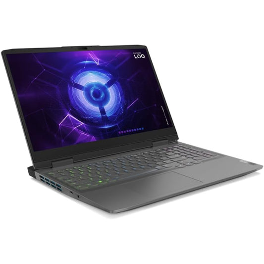 Lenovo LOQ 15IRX9 Gaming Laptop, 15.6 Inch Screen, Core i7-13650HX, GeForce RTX 3050, 16GB RAM, 512GB SSD