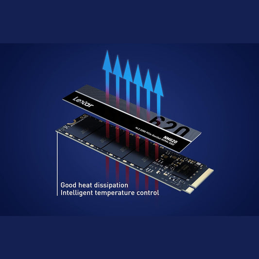 درايف NVMe M.2 SSD ليكسار NM620 سعة 1 تيرابايت - 3500 ميجابايت/ثانية