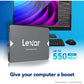 درايف SATA III SSD ليكسار NS100 سعة 128 جيجابايت - سرعة 550 ميجابايت/ثانية