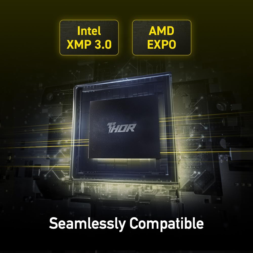 Lexar THOR OC 32GB (2 × 16GB) DDR5 RAM 6000MHz