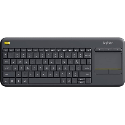 Logitech K400 Plus Wireless Keyboard, With Built-in Touchpad