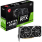 كارت شاشة ام اس اي جي فورس RTX 3050 فينتوس 2X XS OC ذاكرة 8 جيجابايت GDDR6