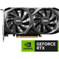 كارت شاشة ام اس اي جي فورس RTX 3050 فينتوس 2X XS OC ذاكرة 8 جيجابايت GDDR6