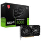 كارت شاشة ام اس اي جي فورس RTX 4060 فينتوس 2X بلاك OC ذاكرة 8 جيجابايت GDDR6
