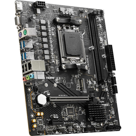 MSI PRO A620M-E Motherboard, AM5 Socket, DDR5 Memory