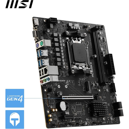 MSI PRO B650M-B Motherboard, AM5 Socket, DDR5 Memory