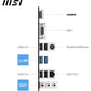 مازر بورد ام اس اي برو B760M-E، مقبس LGA 1700، ذاكرة DDR4