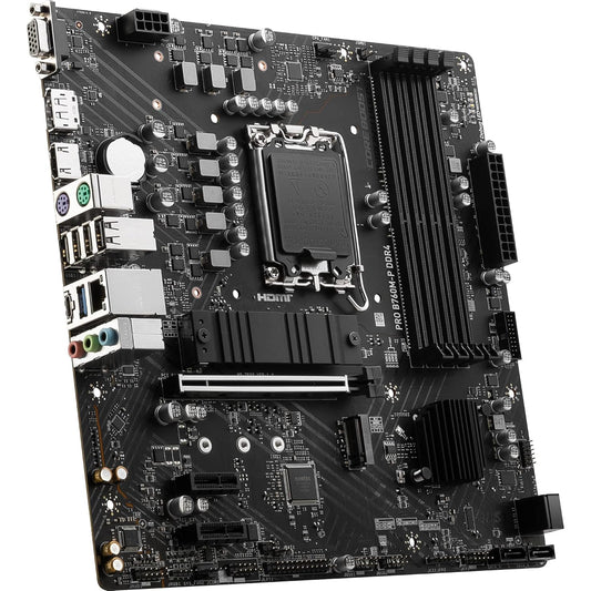 MSI PRO B760M-P Motherboard, LGA 1700 Socket, DDR4 Memory