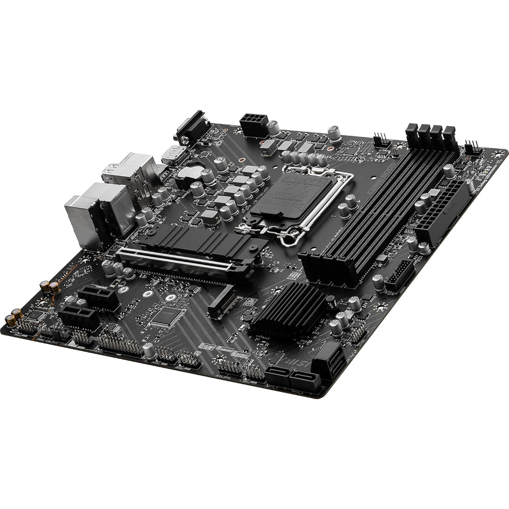 مازر بورد ام اس اي برو B760M-P، مقبس LGA 1700، ذاكرة DDR4
