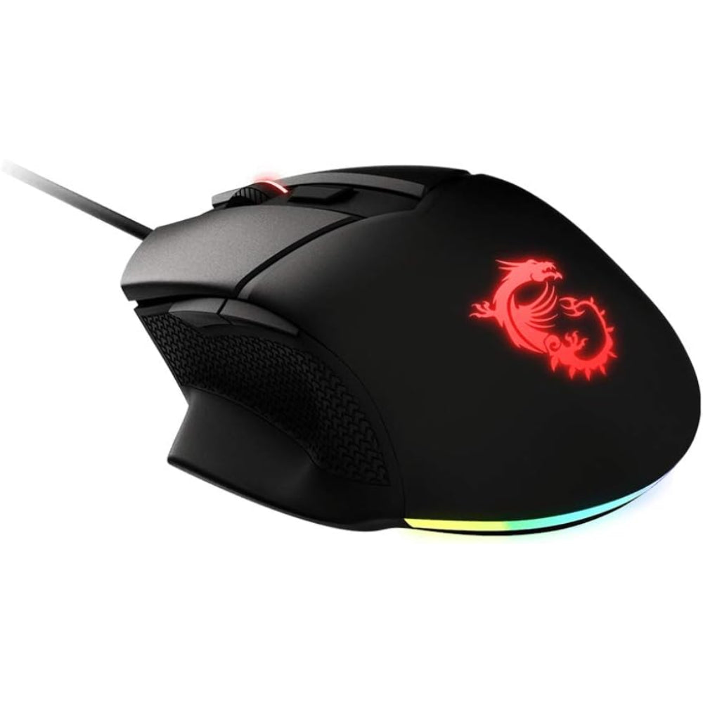 MSI Clutch GM20 Elite Wired Gaming Mouse, 6400DPI