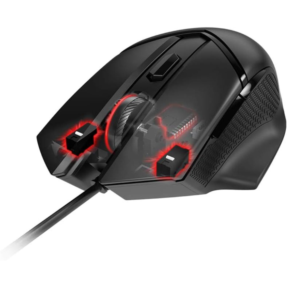 MSI Clutch GM20 Elite Wired Gaming Mouse, 6400DPI