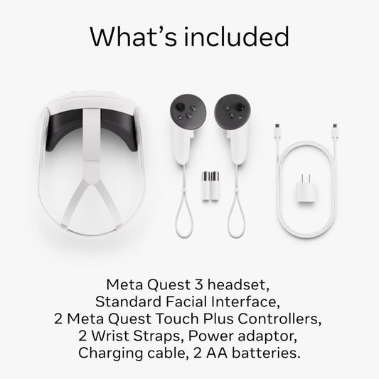 Meta Quest 3 VR Headset, 512GB