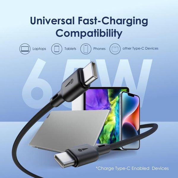 Oraimo FastLine 2 OCD-154CC USB-C to USB-C Cable - 1.5 Meter