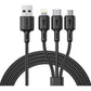 Oraimo Duraline 3 OCD-X93 3-in-1 Cable, - 1.2 Meter