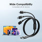 Oraimo Duraline 3 OCD-X93 3-in-1 Cable, - 1.2 Meter