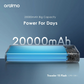 باور بانك اورايمو ترافيلر 15 فلاش OPB-1200، سعة 20000 مللي امبير، 15 وات