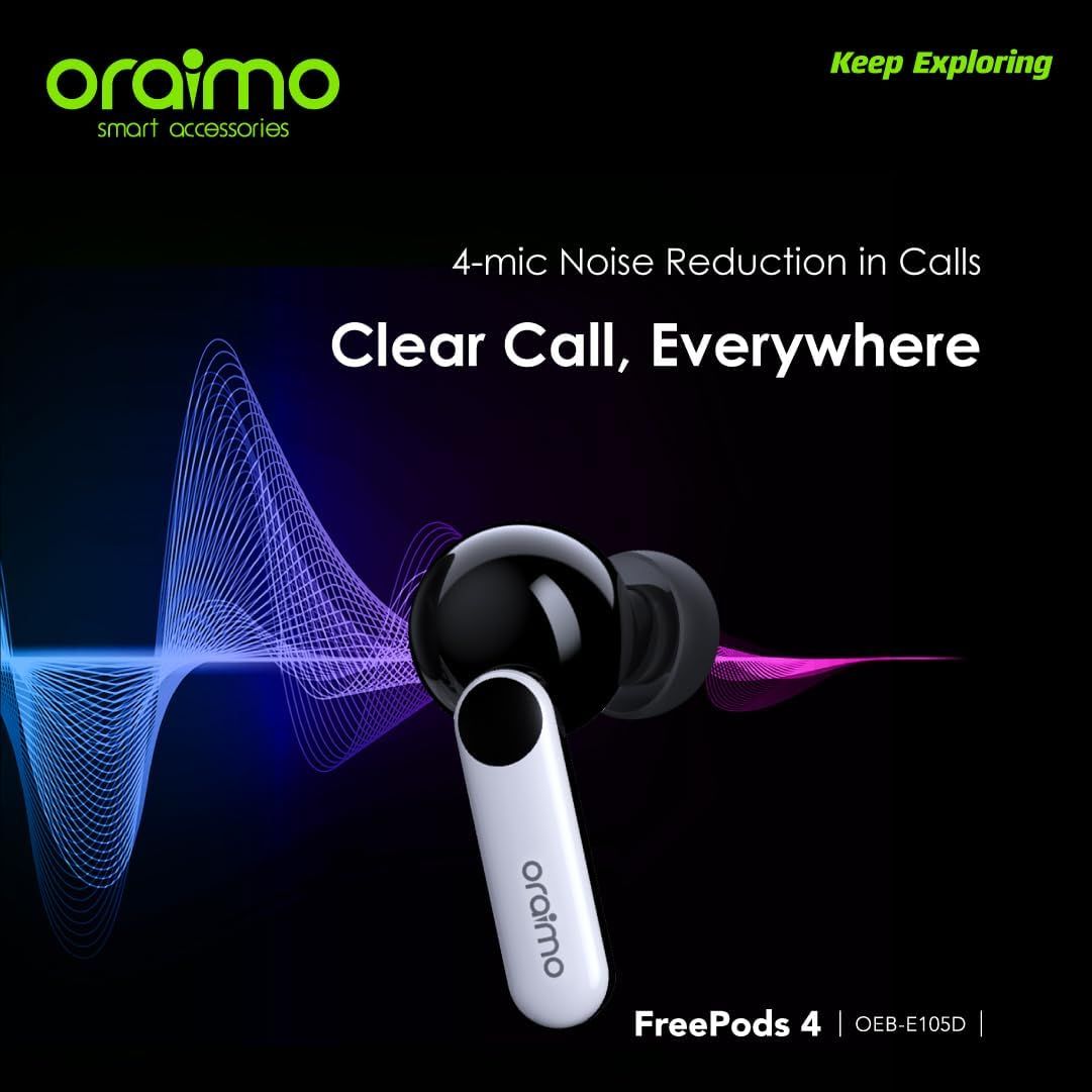 Oraimo FreePods 4 Wireless Earbuds