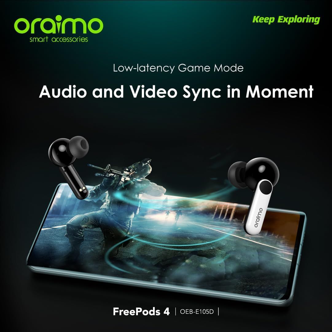 Oraimo FreePods 4 Wireless Earbuds